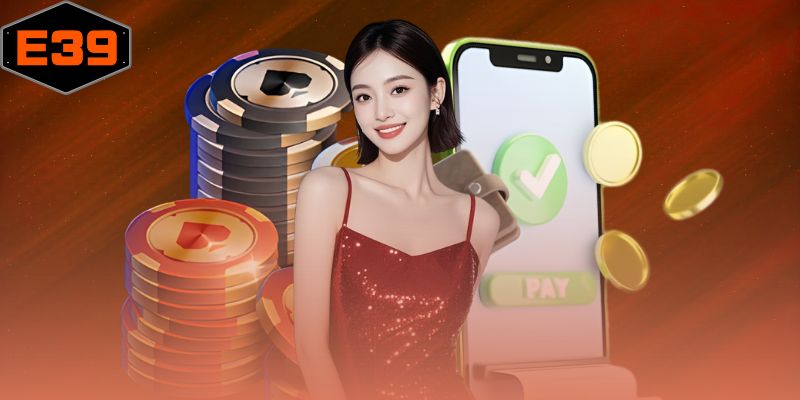 Thực hiện rút tiền E39 theo từng bước để hạn chế sai sót